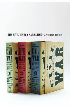 Civil War Volumes 1-3 Box Set - Shelby Foote