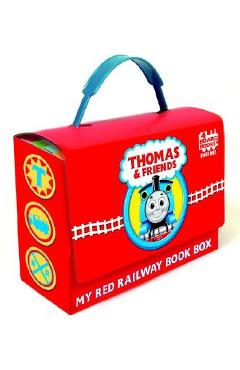 Thomas and Friends: My Red Railway Book Box (Thomas & Friends): Go, Train, Go!; Stop, Train, Stop!; A Crack in the Track!; And Blue Train, Green Train - W. Awdry