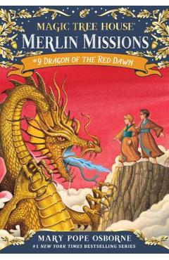 Dragon of the Red Dawn [With Temporary Tattoos] - Mary Pope Osborne