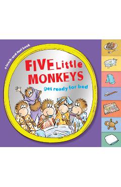 Five Little Monkeys Get Ready for Bed