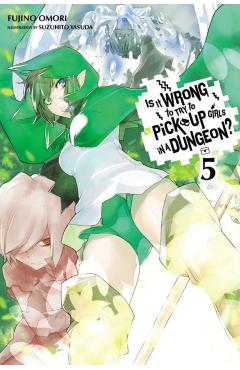 Is It Wrong to Try to Pick Up Girls in a Dungeon?, Vol. 5 (Light Novel) - Fujino Omori