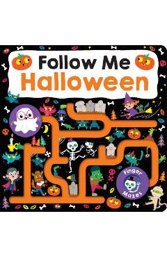 Maze Book: Follow Me Halloween - Roger Priddy