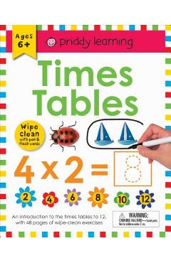 Wipe Clean Workbook: Times Tables - Roger Priddy