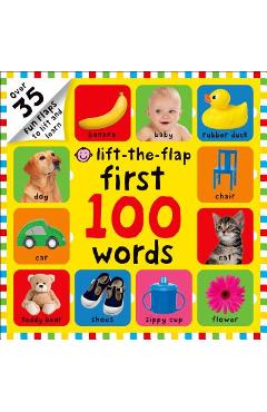 First 100 Words Lift-The-Flap: Over 35 Fun Flaps to Lift and Learn - Roger Priddy