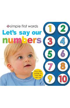 Simple First Words Let\'s Say Our Numbers - Roger Priddy