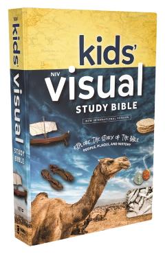 Niv, Kids' Visual Study Bible, Hardcover, Full Color Interior: Explore the Story of the Bible---People, Places, and History - Zondervan