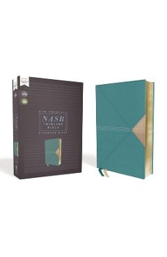 Nasb, Thinline Bible, Leathersoft, Teal, Red Letter Edition, 1995 Text, Comfort Print - Zondervan
