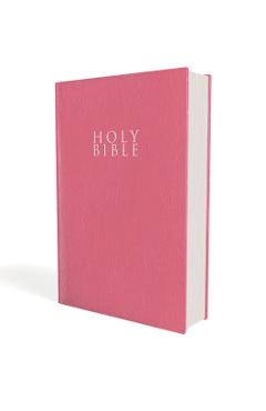 Niv, Gift and Award Bible, Leather-Look, Pink, Red Letter Edition, Comfort Print - Zondervan