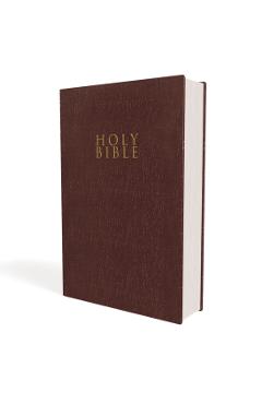 Niv, Gift and Award Bible, Leather-Look, Burgundy, Red Letter Edition, Comfort Print - Zondervan
