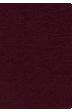 NIV, Thinline Bible, Bonded Leather, Burgundy, Red Letter Edition - Zondervan