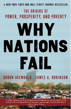 Why Nations Fail: The Origins of Power, Prosperity, and Poverty - Daron Acemoglu