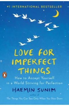 Love for Imperfect Things: How to Accept Yourself in a World Striving for Perfection - Haemin Sunim