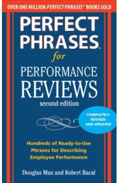 Perfect Phrases for Performance Reviews - Douglas Max