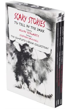 Scary Stories Paperback Box Set: The Complete 3-Book Collection with Classic Art by Stephen Gammell - Alvin Schwartz