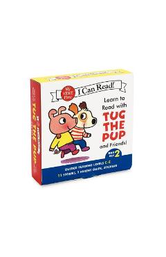 Learn to Read with Tug the Pup and Friends! Box Set 2: Guided Reading Levels C-E
