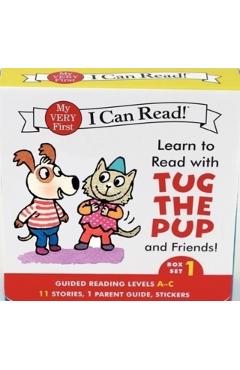 Learn to Read with Tug the Pup and Friends! Box Set 1: Guided Reading Levels A-C - Julie M. Wood