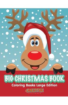 Big Christmas Book Coloring Books Large Edition - Creative Playbooks