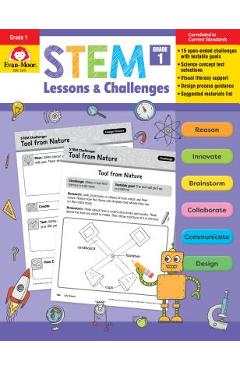 Stem Lessons and Challenges, Grade 1 - Evan-moor