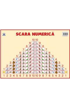 Plansa: Scara numerica - DIDACTICA PUBLISHING HOUSE