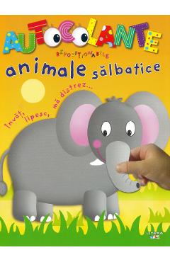 Autocolante repozitionabile. Animale salbatice Animale