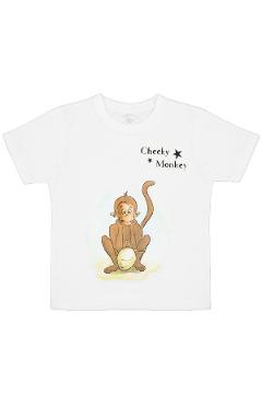 Tricou maimutica. cheeky monkey - 2 ani
