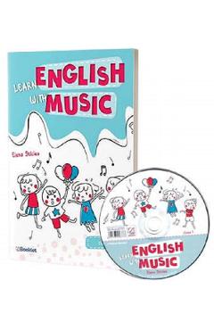 Pachet Learn english with music - Clasa 1 - Caiet de lucru + CD - Elena Sticlea