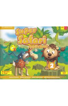 Super Safari 2. Pupil\'s Book. Limba engleza - Grupa mare + CD - Herbert Puchta