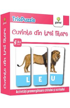 TrioPuzzle: Cuvinte din trei litere 4 ani+