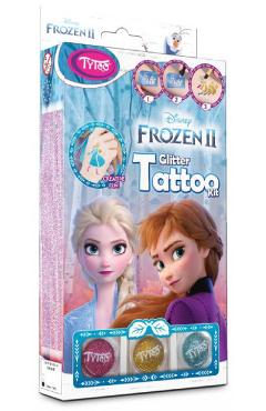Glitter Tattoo Kit: Frozen 2. Tatuaje cu sclipici: Frozen 2
