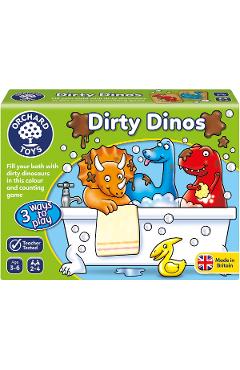 Dirty Dinos. Joc educativ Dinozaurii murdari