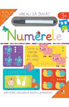 Vreau sa invat: Numerele - LITERA
