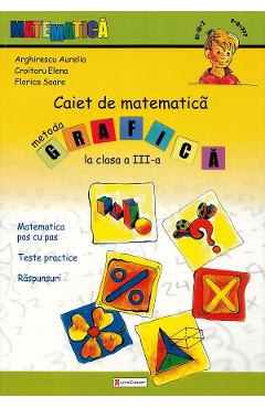 Caiet de matematica. Metoda grafica - Clasa 3 - Aurelia Arghirescu