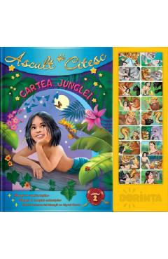 Carte cu sunete. Ascult si citesc Vol.2: Cartea Junglei Ascult imagine 2022