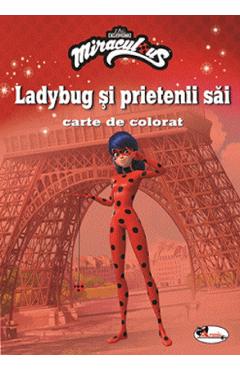 Ladybug si prietenii sai. Carte de colorat