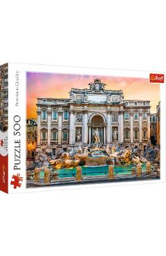 Puzzle 500. Fontanna di Trevi, Roma