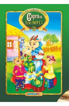Capra cu trei iezi. Cele mai frumoase povesti - EUROBOOKIDS