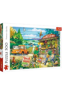 Puzzle 500. Dimineata la tara