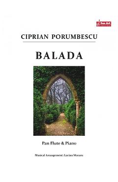 Balada – Ciprian Porumbescu – Nai si pian Balada poza bestsellers.ro