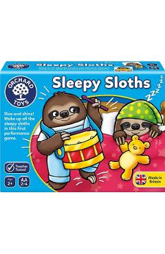 Joc educativ Sleepy Sloths. Lenesii somnorosi