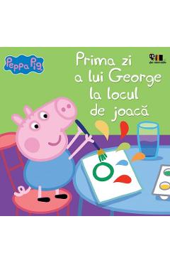 Peppa pig: prima zi a lui george la locul de joaca - neville astley, mark baker
