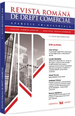 Revista romana de drept comercial Nr.3 Iulie-Septembrie 2020