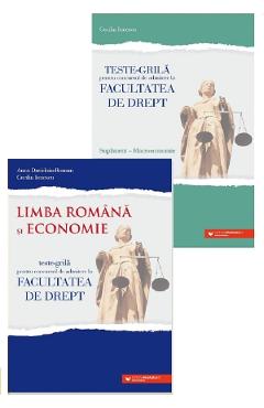 Limba romana si economie. Teste-grila pentru facultatea de drept - Anca Davidoiu-Roman, Cecilia Ionescu