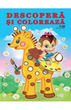 Animale salbatice. Descopera si coloreaza