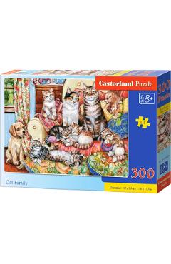 Puzzle 300: Cat Family