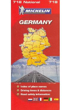 Harta Germania - Michelin - MICHELIN