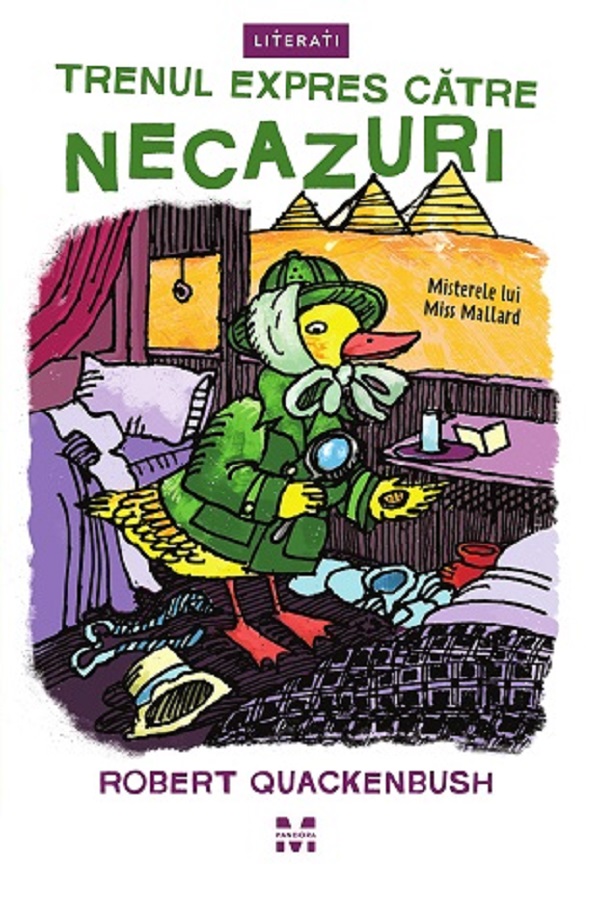 Trenul expres către necazuri. Seria Misterele lui Miss Mallard