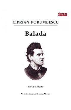 Balada - Ciprian Porumbescu - Viola si pian - SONART