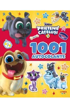 Disney Junior: Prietenii catelusi. 1001 de autocolante 1001