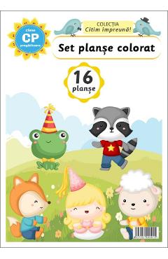 Set planse colorat - Clasa pregatitoare - ELICART