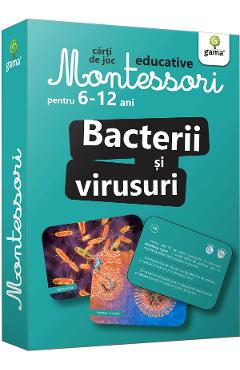 Bacterii Si Virusuri. Carti De Joc Montessori Pentru 6-12 Ani